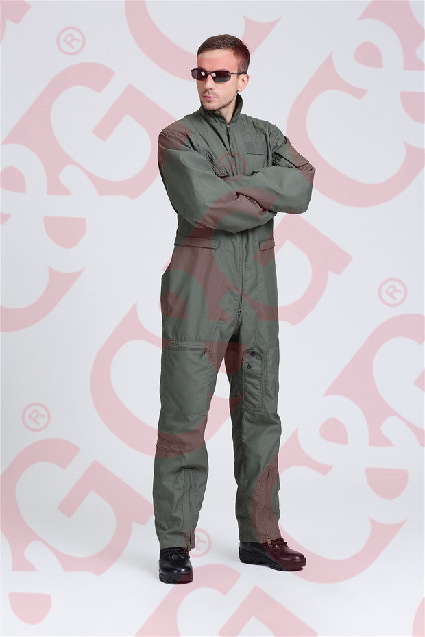 Nomex IIIA sage green flight suit